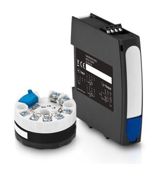 Zowel voor het monteren in de aansluitkop van een temperatuursensor als op een DIN rail, bieden wij ...